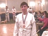 Oleg's first medal